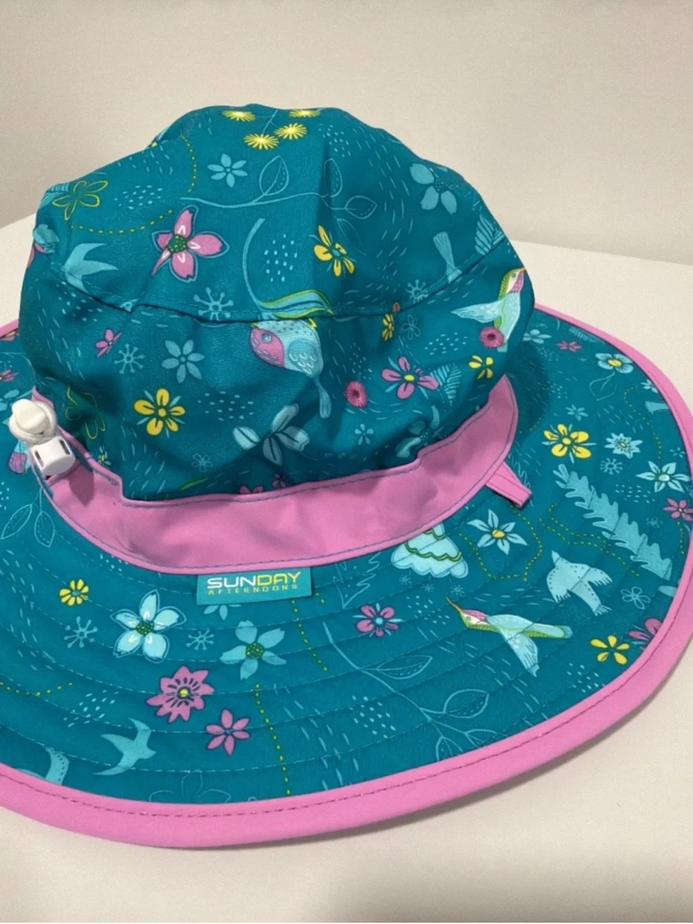 Sunday Afternoons L 6-12 yrs Drawstring UPF50+ Clear Creek Drawstring Boonie Hat